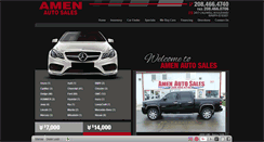 Desktop Screenshot of amenautos.com